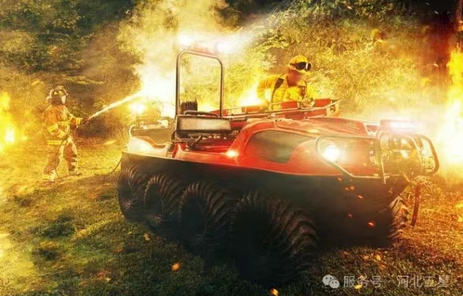 河北五星“瓦爾特·霸王龍”8×8水陸兩棲全地形車：解鎖全行業搶險新可能